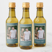 Étiquettes Pour Bouteilles De Vin Photo Mariage LGBTQ (Bouteilles)