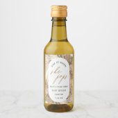 Étiquettes Pour Bouteilles De Vin Pop it When She Pampas Pampas Grass Baby shower (Devant)