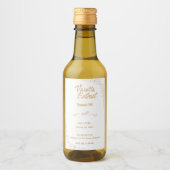 Étiquettes Pour Bouteilles De Vin Rectangle d'extraction de vanille personnalisé mai (Devant)