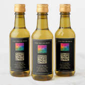 Étiquettes Pour Bouteilles De Vin Téléchargement de texte personnalisé Modèle du log (Bouteilles)