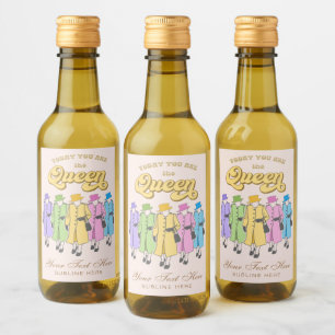 Étiquettes Pour Bouteilles De Vin Vous êtes un jubilé d'anniversaire de la Reine