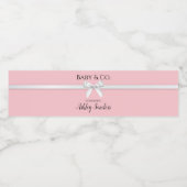 Étiquettes pour bouteilles d'eau pour Baby Shower  (Étiquettes simples)