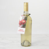 Étiquettes Pour Bouteilles Décor de Noël (Incliné)