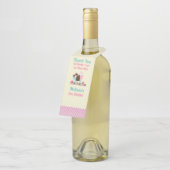 Étiquettes Pour Bouteilles Desserts de crème glacée (Incliné)