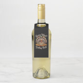 Étiquettes Pour Bouteilles Devinez quoi Cul de dinde drôle de Thanksgiving  (Sur bouteille)
