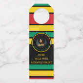 Étiquettes Pour Bouteilles Diplôme de photo panafricain (Devant)