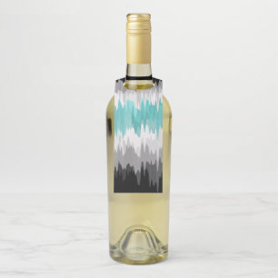 Étiquettes Pour Bouteilles Drapeau de Fierté Libramasculin Bohème Funky Ondul