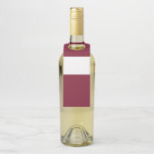 Étiquettes Pour Bouteilles Drapeau de la Lettonie (Sur bouteille)