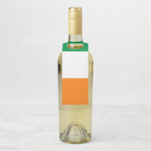 Étiquettes Pour Bouteilles Drapeau de l'Irlande (Sur bouteille)
