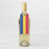 Étiquettes Pour Bouteilles Drapeau de Roumanie (Sur bouteille)