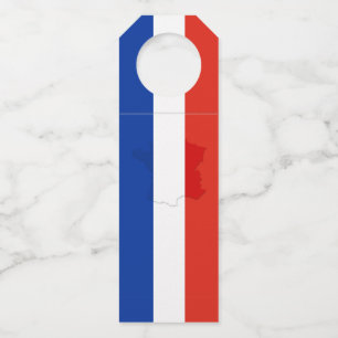 Étiquettes Pour Bouteilles drapeau français