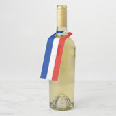 Étiquettes Pour Bouteilles Drapeau français (Incliné)