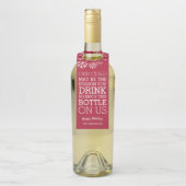 Étiquettes Pour Bouteilles Drôle enseignant Noël Vin cadeau (Sur bouteille)