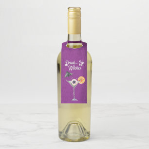 Étiquettes Pour Bouteilles Drôle Halloween Boire des sorcières