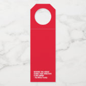 Étiquettes Pour Bouteilles Drôle retour à l'école professeur vin (Dos)