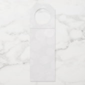 Étiquettes Pour Bouteilles Faire-part de mariage et remerciement en art en li (Dos)