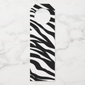 Étiquettes Pour Bouteilles Fête d'anniversaire chic safari avec impression zè (Devant)