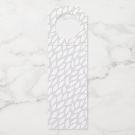 Étiquettes Pour Bouteilles feuille d'arbre (Devant)