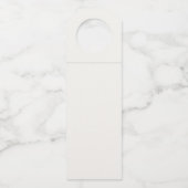 Étiquettes Pour Bouteilles Feuilles d'automne remerciement vin de remerciemen (Dos)