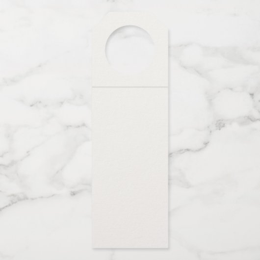 Étiquettes Pour Bouteilles Feuilles d'automne remerciement vin de remerciemen (Dos)