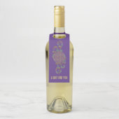 Étiquettes Pour Bouteilles Fleur de Vie - Spirales Ornements 1 (Sur bouteille)