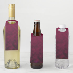 Étiquettes Pour Bouteilles Fleur écrasée