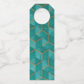 Étiquettes Pour Bouteilles géométrique (Devant)