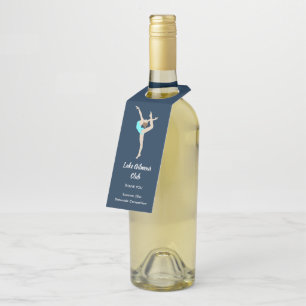 Étiquettes Pour Bouteilles Gymnaste Féminine