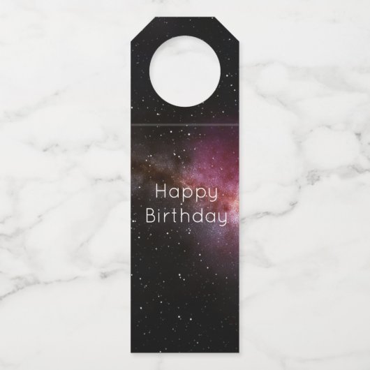 Étiquettes Pour Bouteilles Image de l'univers (Devant)