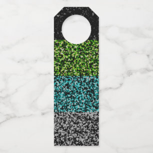 Étiquettes Pour Bouteilles Indicateur Abstrait Quioromantic Pride