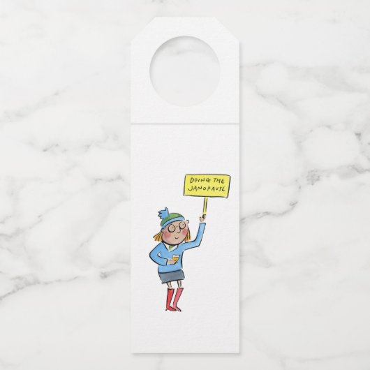 Étiquettes Pour Bouteilles Janopause (Devant)