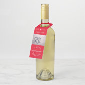 Étiquettes Pour Bouteilles Joy-Love-Gratitude Ange De Neige (Incliné)