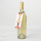 Étiquettes Pour Bouteilles Joyeux Noël (Incliné)