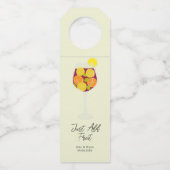 Étiquettes Pour Bouteilles Kit de mélange de cocktail au vin de sangria, il s (Devant)