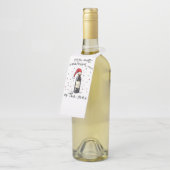 Étiquettes Pour Bouteilles Le vin le plus merveilleux de l'année (Incliné)