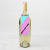 Étiquettes Pour Bouteilles Lignes colorées (Sur bouteille)