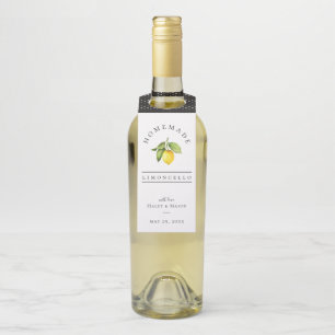 Étiquettes Pour Bouteilles Limoncello