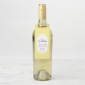 Étiquettes Pour Bouteilles Limoncello Mariage moderne et tendance (Sur bouteille)