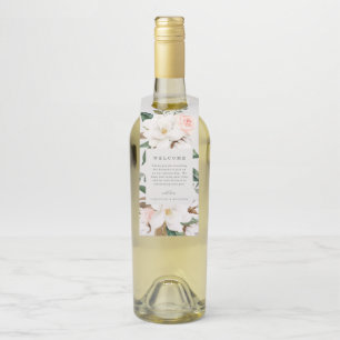 Étiquettes Pour Bouteilles Magnolia Welcome Bottle Hanger