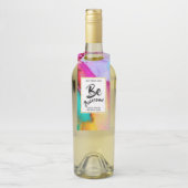 Étiquettes Pour Bouteilles Mangez Boire & Soyez Mariage Merci (Sur bouteille)