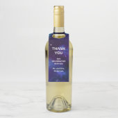 Étiquettes Pour Bouteilles Mariage Galaxy | Merci de nuit étoilé céleste (Sur bouteille)