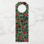 Étiquettes Pour Bouteilles Mariage Red Rose (Dos)