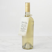 Étiquettes Pour Bouteilles Mariage Thème Western Vintage Ancien (Incliné)