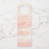 Étiquettes Pour Bouteilles Mariage Tropical de Destination Sauvegarder la Dat (Dos)