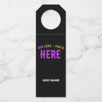 MARQUE PERSONNALISÉE NOIRE VERIFIÉE ET MODERNE DE