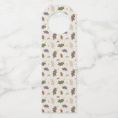 Étiquettes Pour Bouteilles Merci à tous Feuilles de Thanksgiving (Dos)