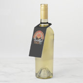 Étiquettes Pour Bouteilles Merci Professeur Béni Thanksgiving School (Incliné)