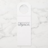 Étiquettes Pour Bouteilles Moderne, simple, urbain, design cool Choisissez l' (Devant)