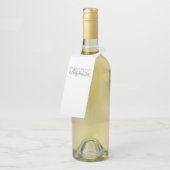 Étiquettes Pour Bouteilles Moderne, simple, urbain, design cool Choisissez l' (Incliné)