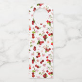Étiquettes Pour Bouteilles Motif cerise 1 (Devant)